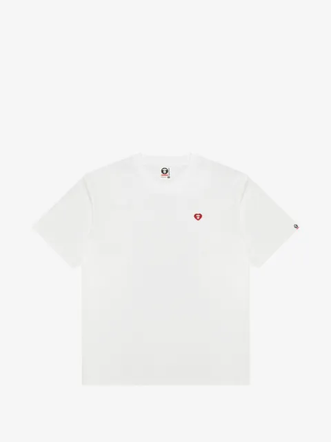 AAPE BY *A BATHING APE® heart-motif T-shirt