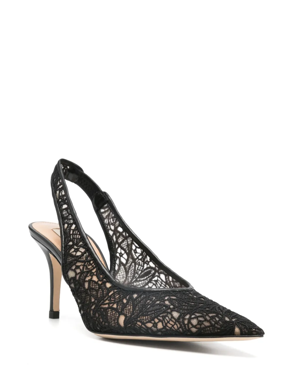  Arteana Positano Slingback Heeles Pumps - Black 