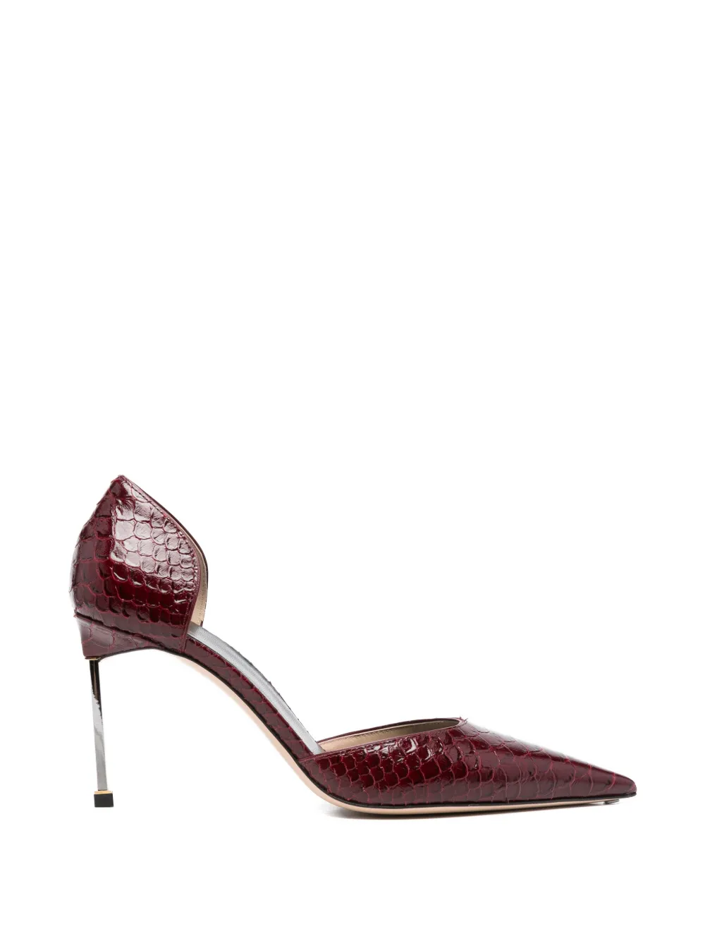 TOM FORD D'Orsay heeled pumps Rood