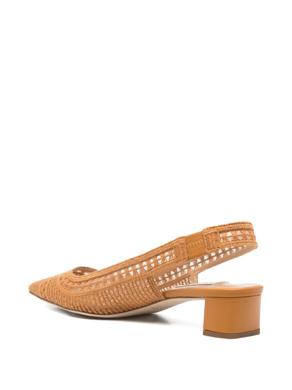  Arteana Trieste Point-toe Slingback Pumps - Neutrals 
