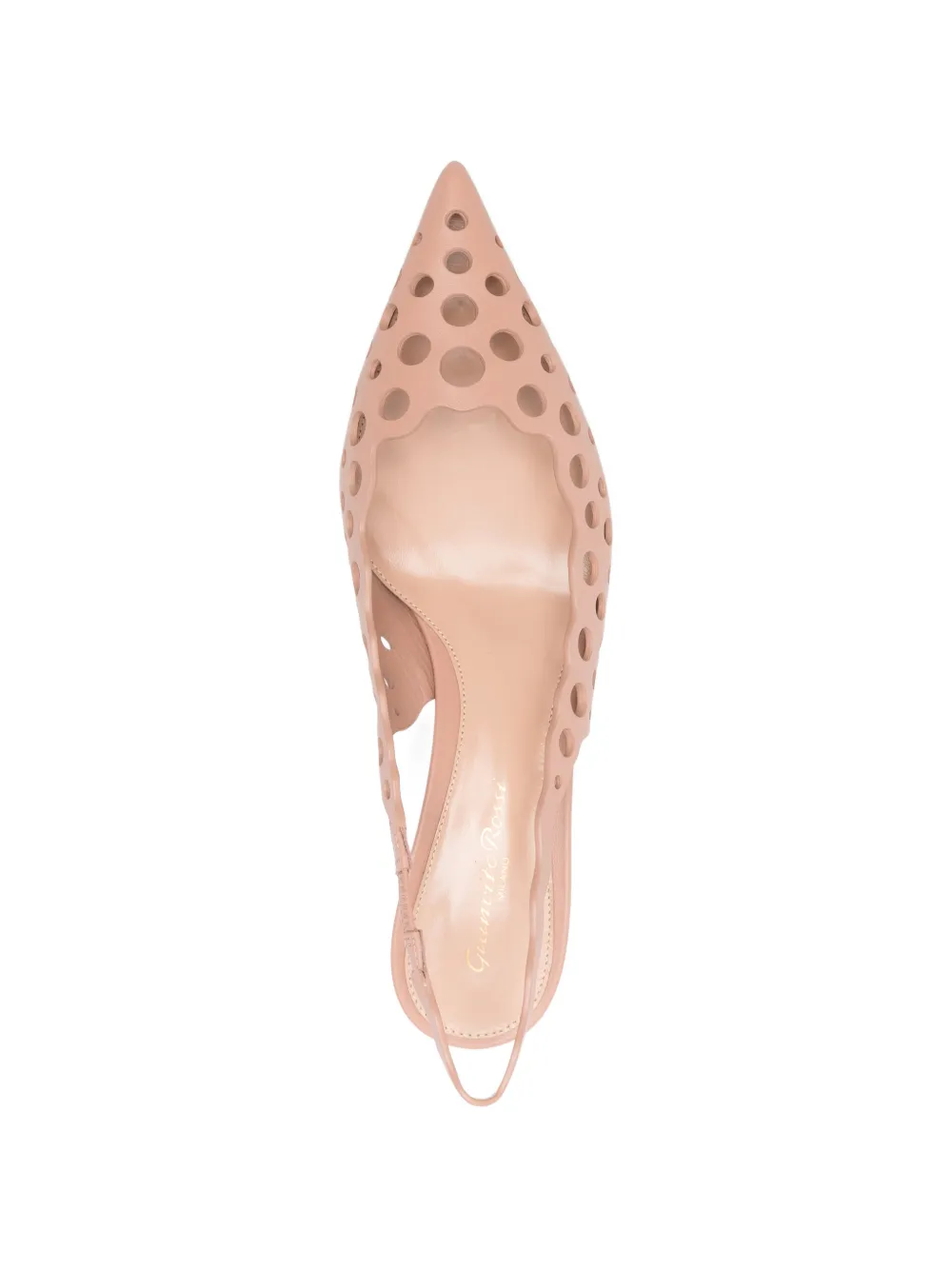 Gianvito Rossi slingback pumps Roze