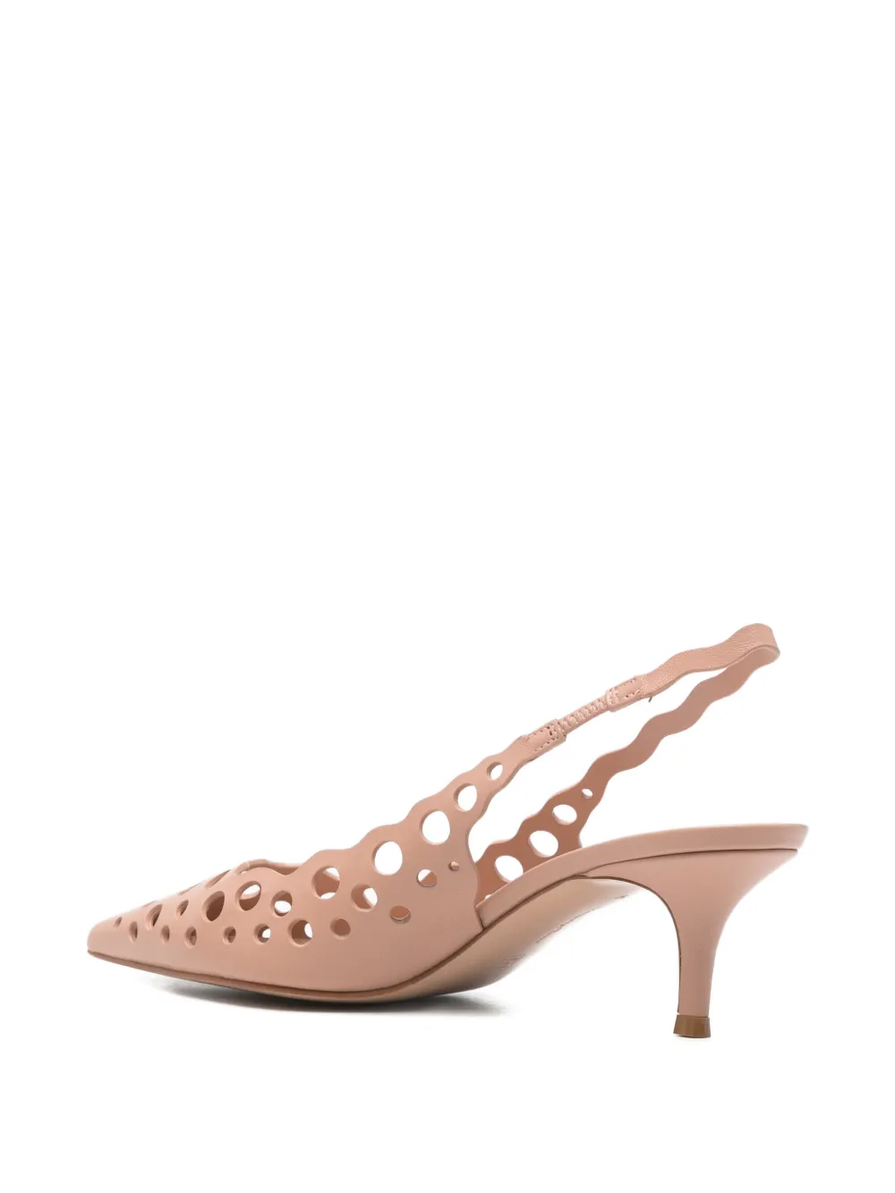 Gianvito Rossi slingback pumps Roze