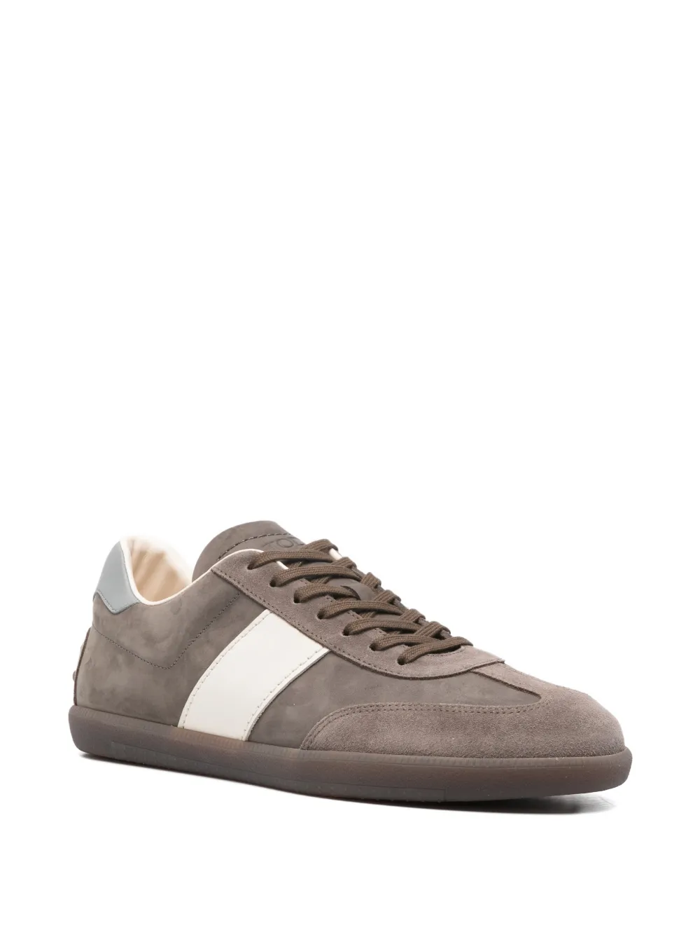 Tod's Tabs stripe panelled sneakers Bruin