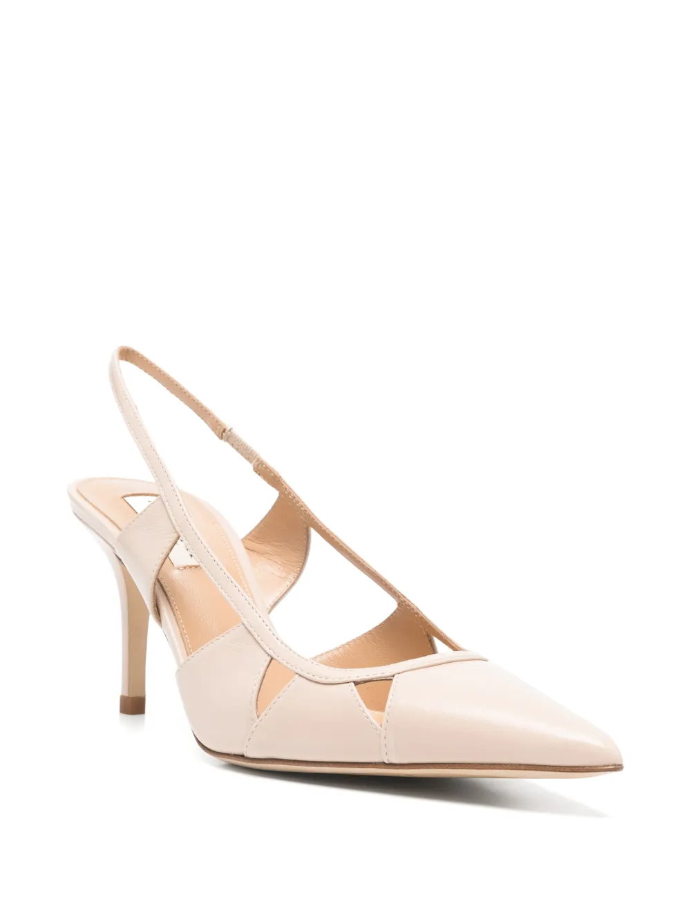  Arteana Savona Cutout Slingback Pumps - Neutrals 