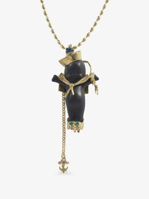 Gem Kingdom Happy Baby Sailor pendant