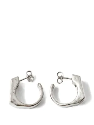 Maison Margiela スタッズ ピアス | シルバートーン | FARFETCH JP