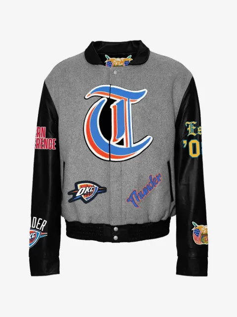 Jeff Hamilton Oklahoma City Thunder varsity jacket
