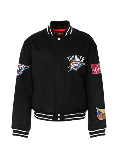 Jeff Hamilton Oklahoma City Thunder varsity jacket
