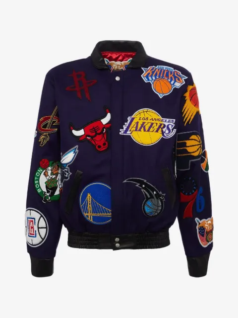 Jeff Hamilton  NBA Collage bomber jacket