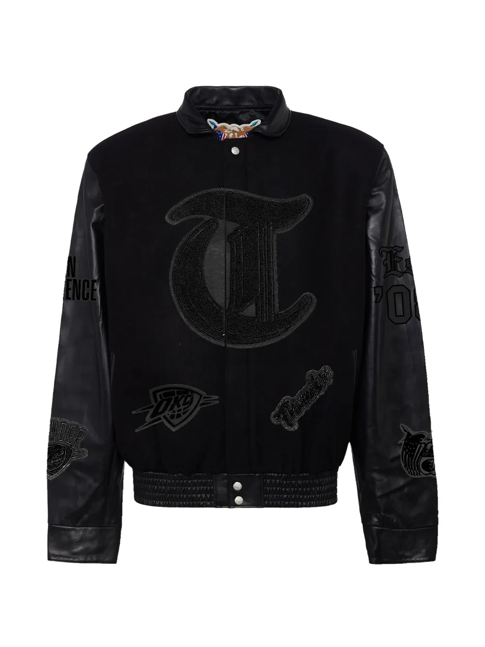 Jeff Hamilton Oklahoma City Thunder varsity jacket - Nero
