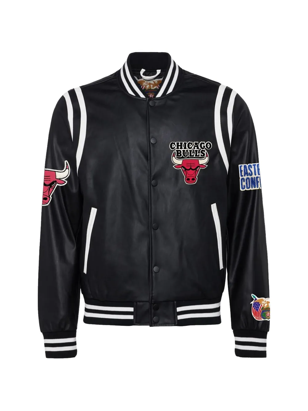 Jeff Hamilton Chicago Bulls bomber jacket - Nero
