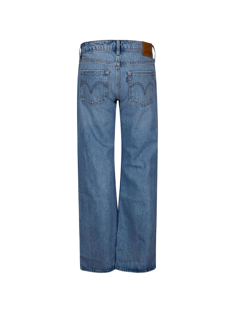 Levi's Five-pocket Distressed Jeans In Blue
