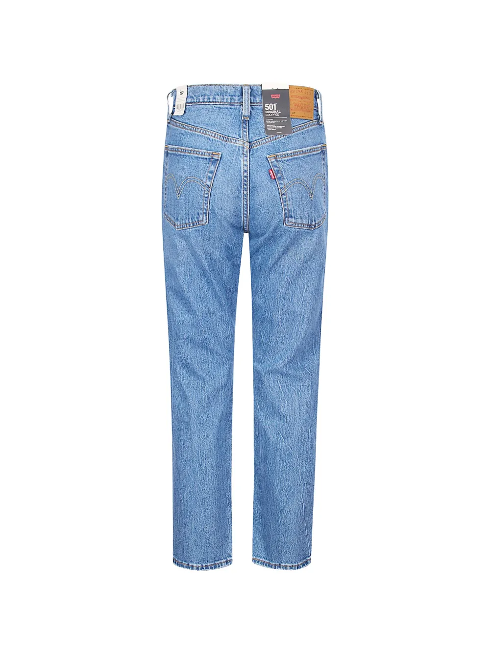  Levi's 501 Cropped Jeans - Blue 