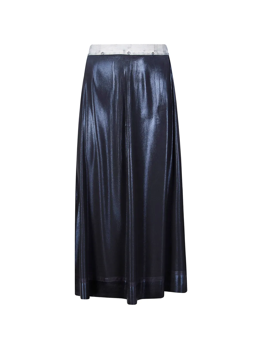 Maison Margiela four-stitch midi skirt - Blu