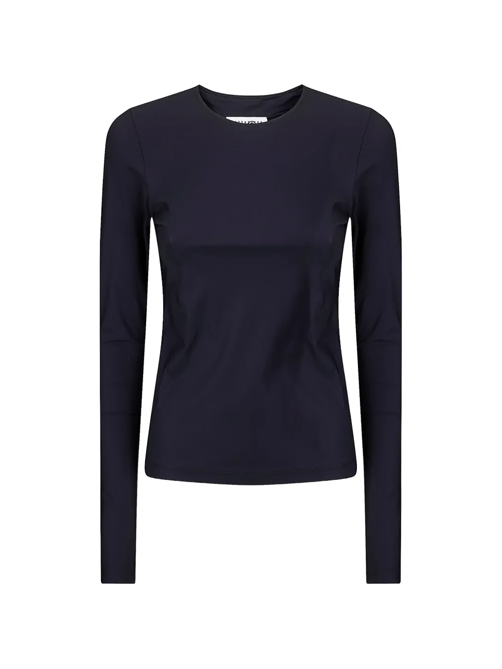 MM6 Maison Margiela long-sleeved top - Blu