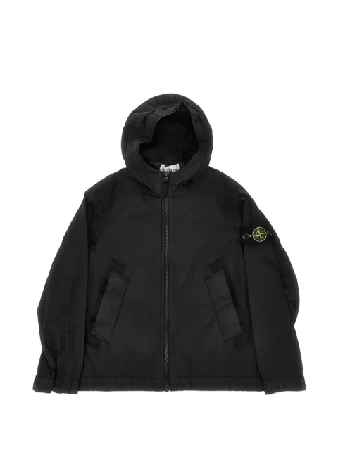 Stone Island Junior hooded zip jacket