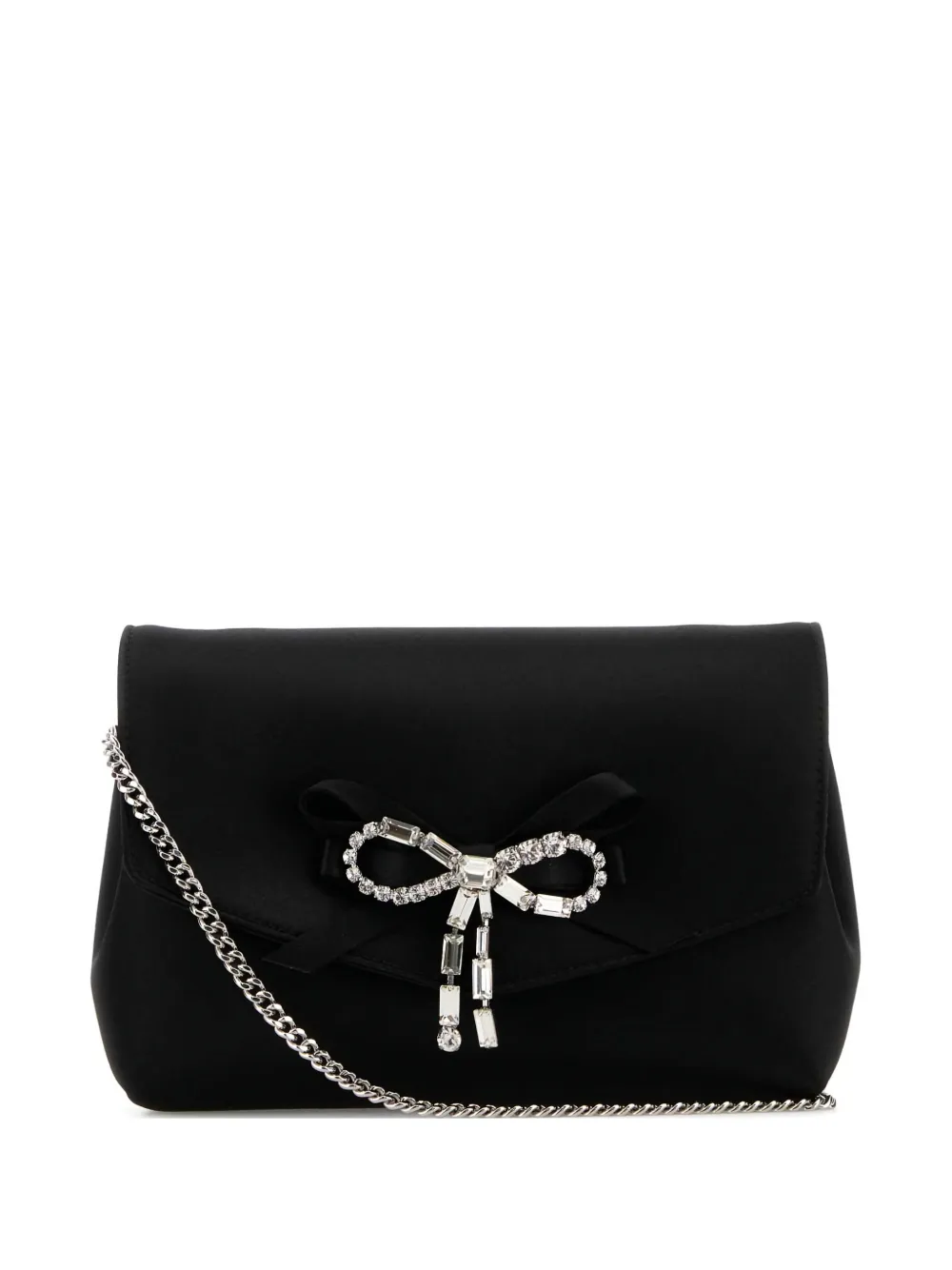 Jimmy Choo Clutch con catena - Nero