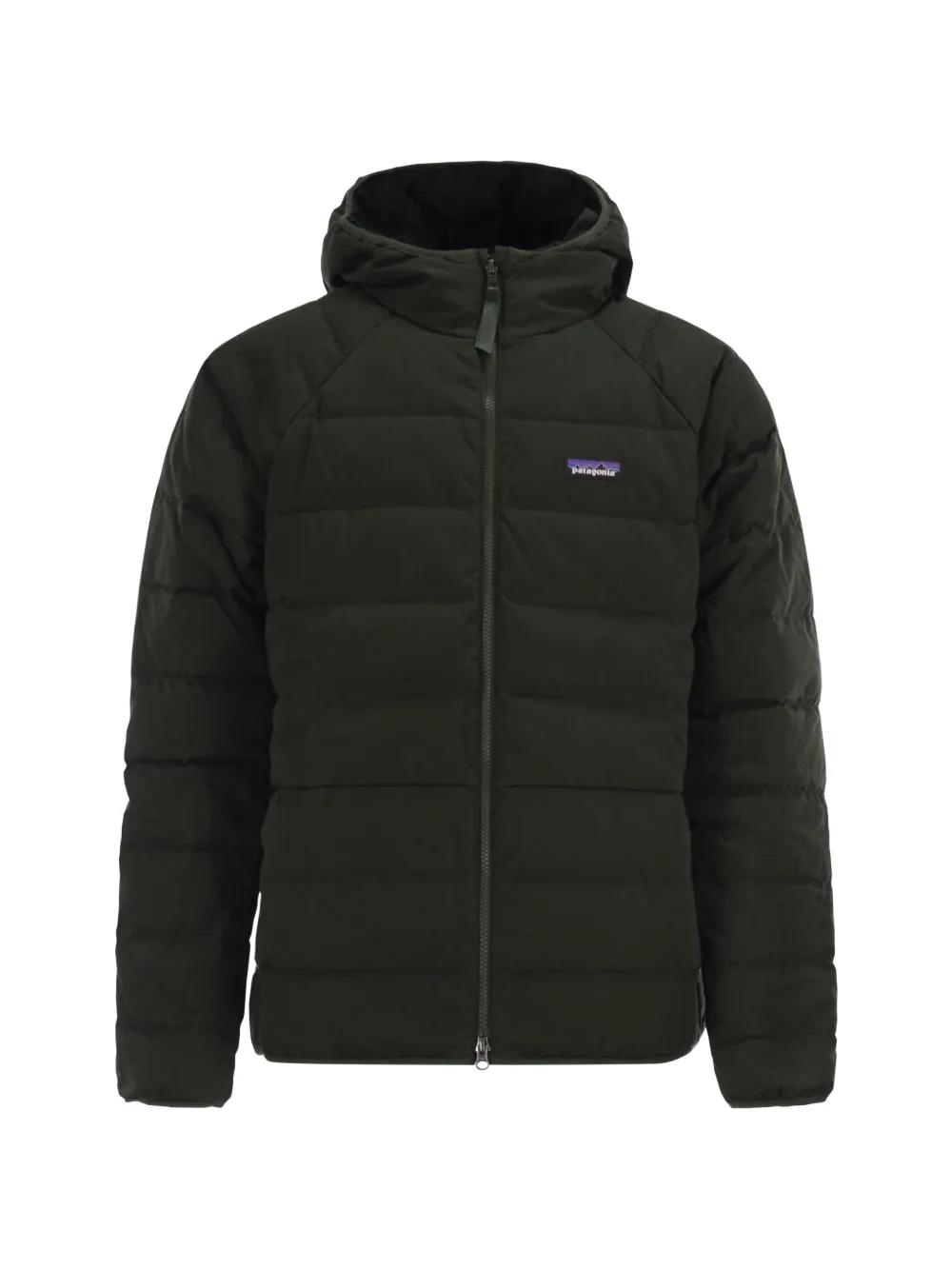 Patagonia quilted hooded jacket - Verde