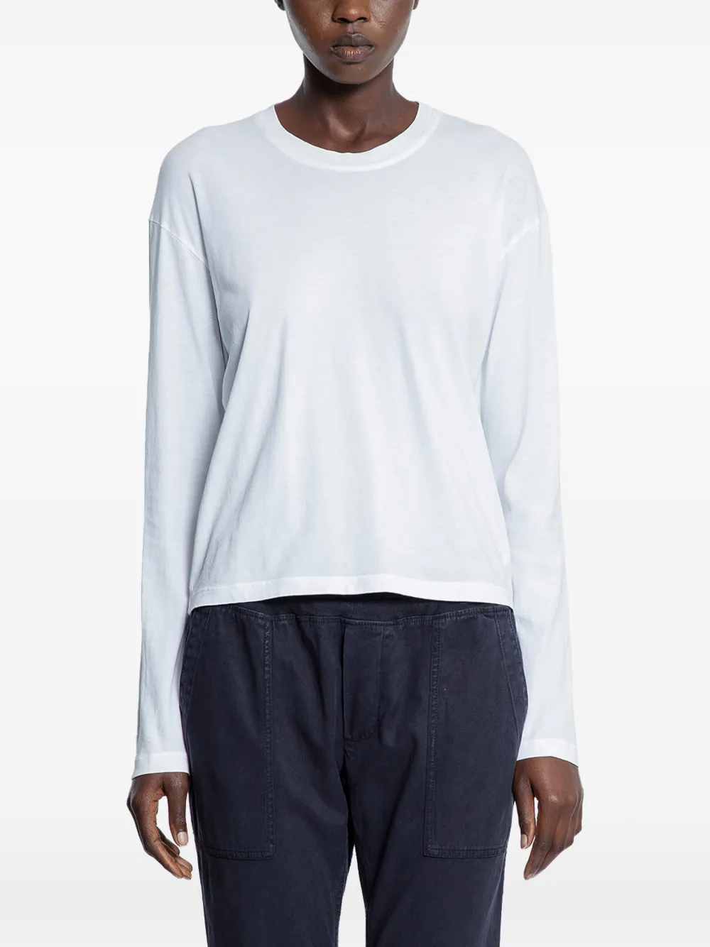 James Perse long-sleeves T-shirt - Bianco