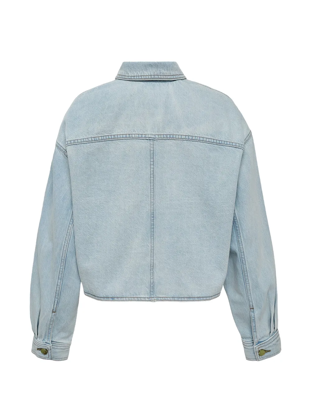  Ulla Johnson Buttoned Denim Jacket - Blue 