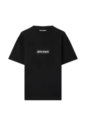 palmangels カットソー Palm Angels logo-print Cotton T-shirt | Black | FARFETCH ZA