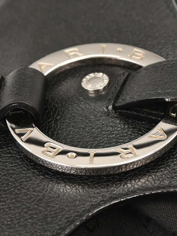Bvlgari Pre-Owned 1990-2000s ロゴマニア ハンドバッグ | ブラック