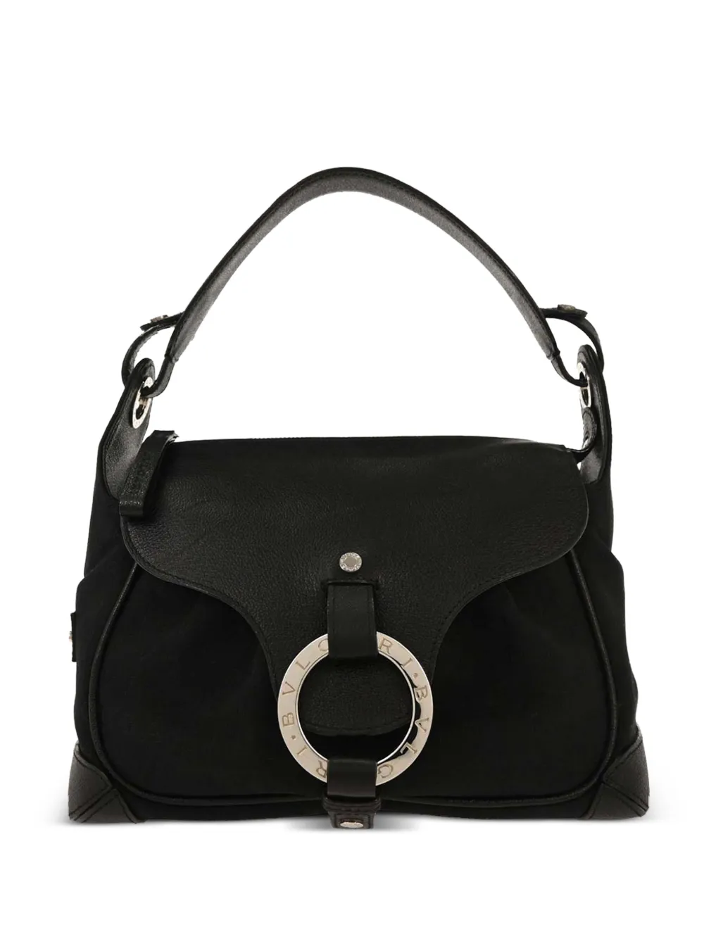Bvlgari Pre-Owned Borsa tote Logomania in tela 1990-2000 - Nero