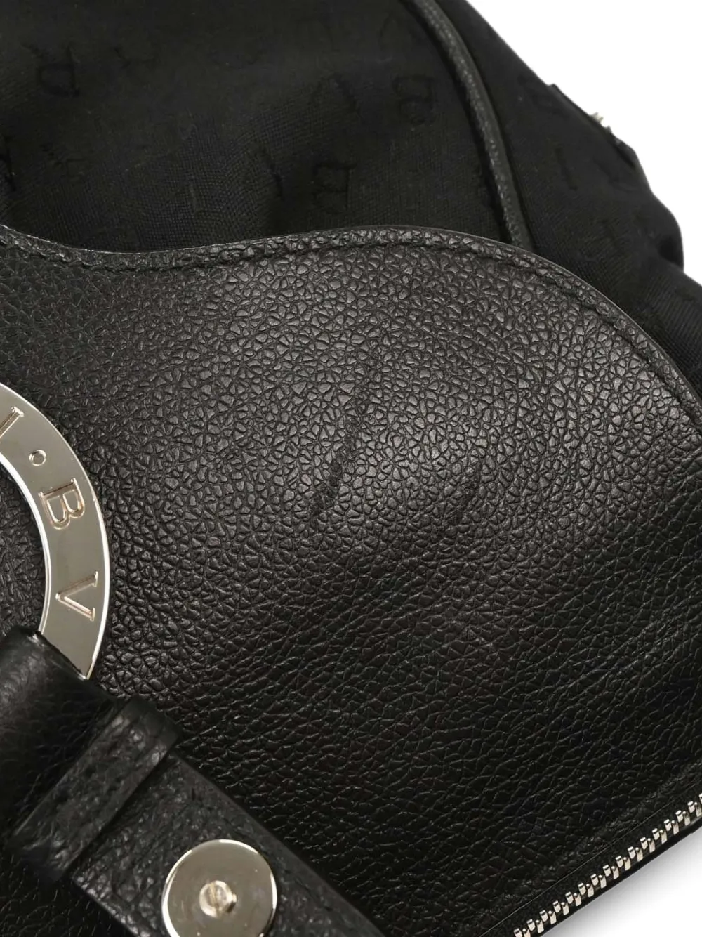 Bvlgari Pre-Owned 1990-2000s ロゴマニア ハンドバッグ | ブラック
