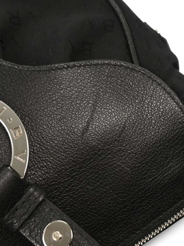 Bvlgari Pre-Owned 1990-2000s ロゴマニア ハンドバッグ | ブラック