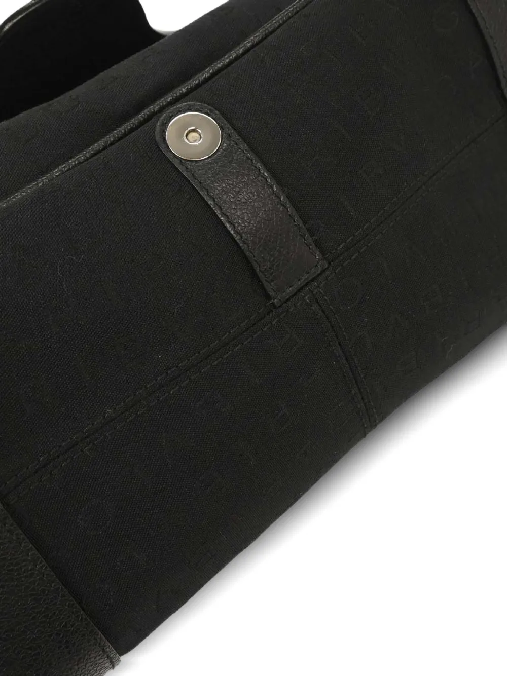 Bvlgari Pre-Owned 1990-2000s ロゴマニア ハンドバッグ | ブラック