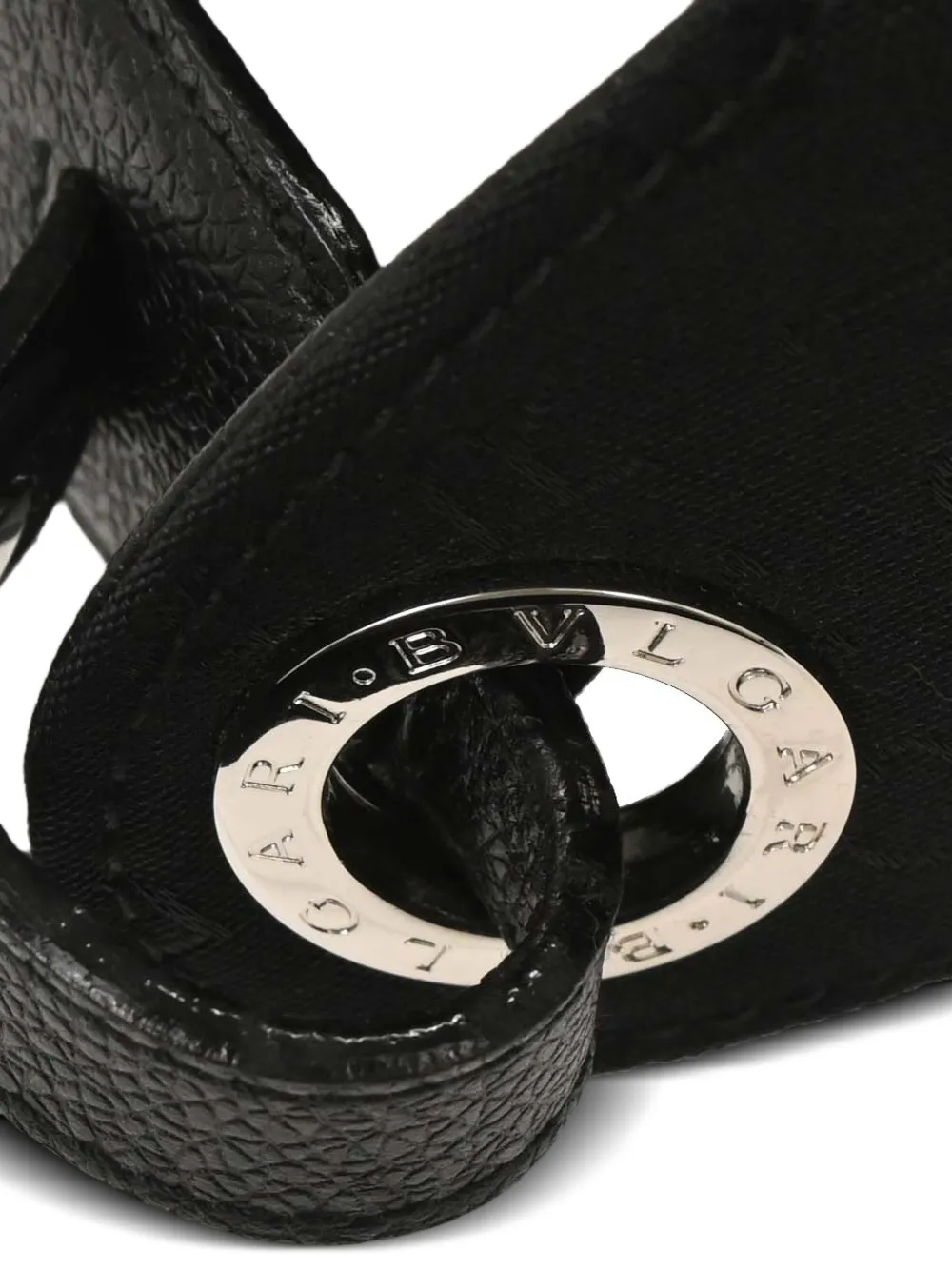 BVLGARI レザー ハンドバッグ Bvlgari Pre-Owned 1990-2000s ロゴマニア ハンドバッグ | ブラック