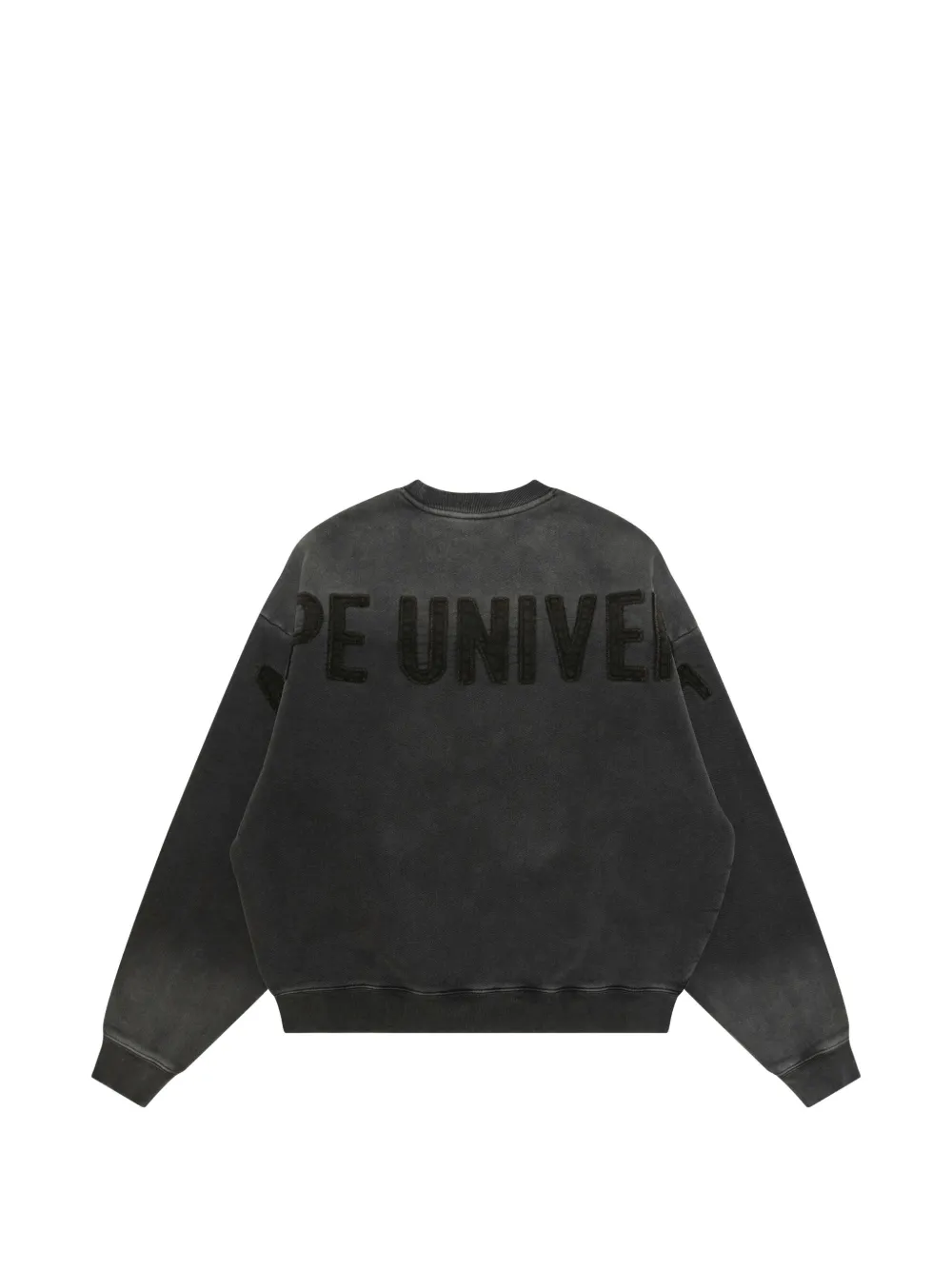 AAPE BY *A BATHING APE Sweater met logopatch Grijs