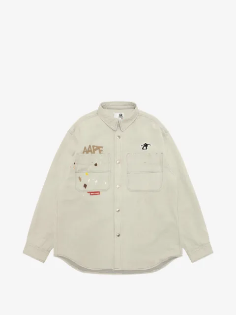 AAPE BY *A BATHING APE® logo-print shirt