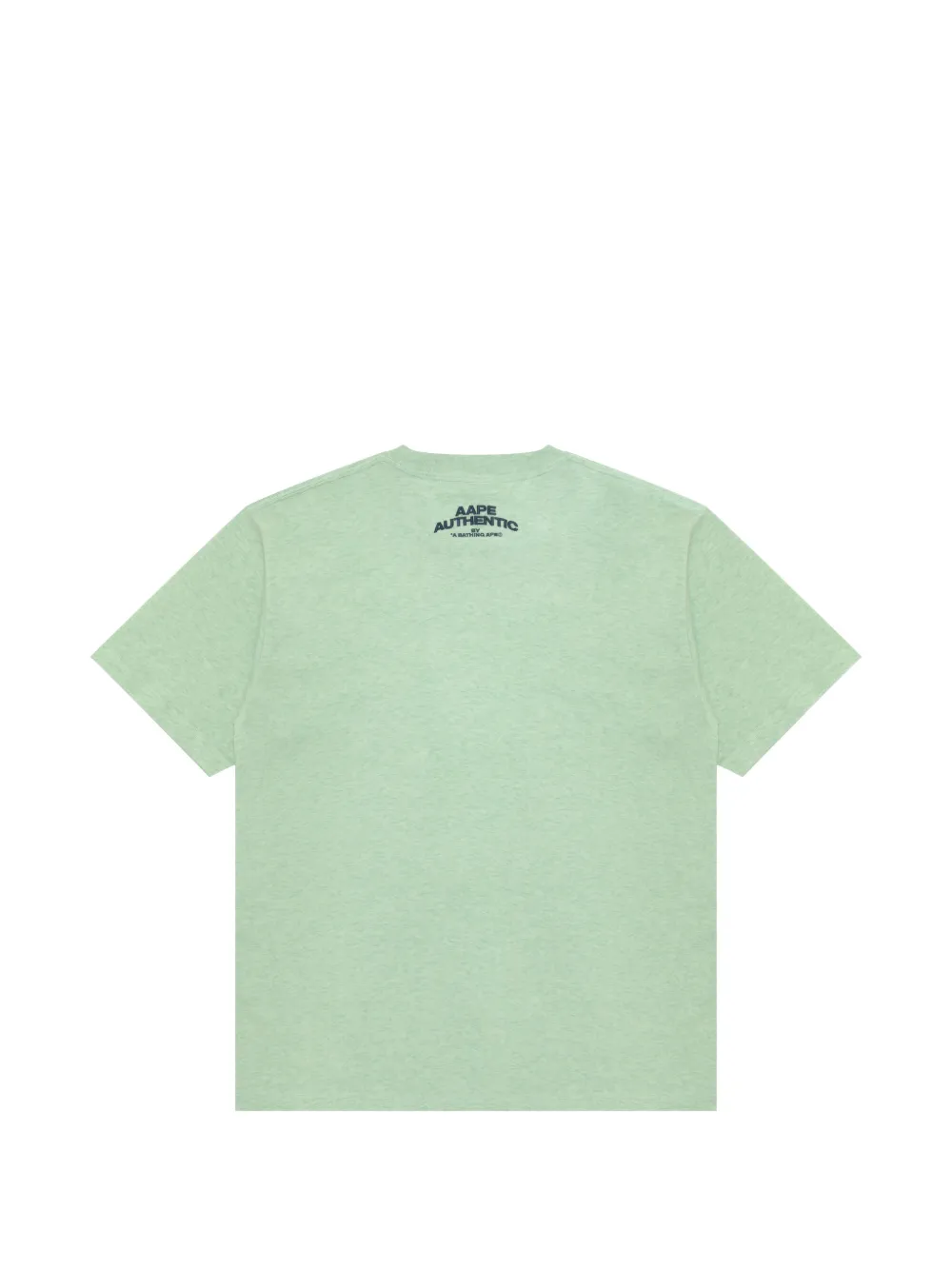 AAPE BY *A BATHING APE T-shirt met geborduurd detail Groen