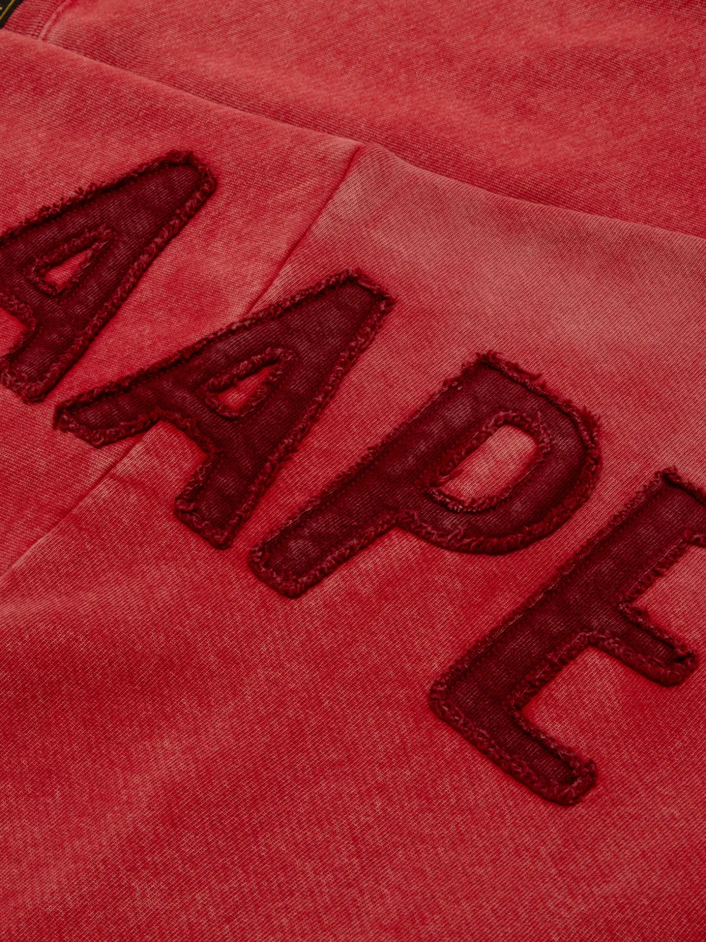AAPE BY *A BATHING APE Sweater met ronde hals Rood