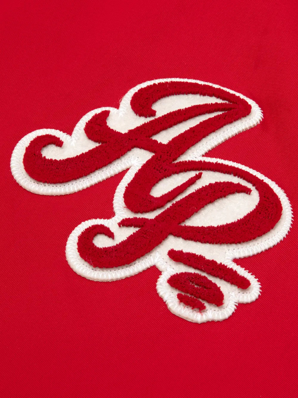 AAPE BY *A BATHING APE Jack met logodetail Rood