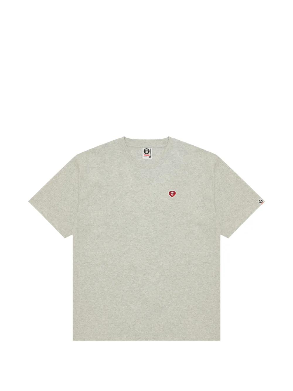 AAPE BY *A BATHING APE® T-shirt con logo - Grigio