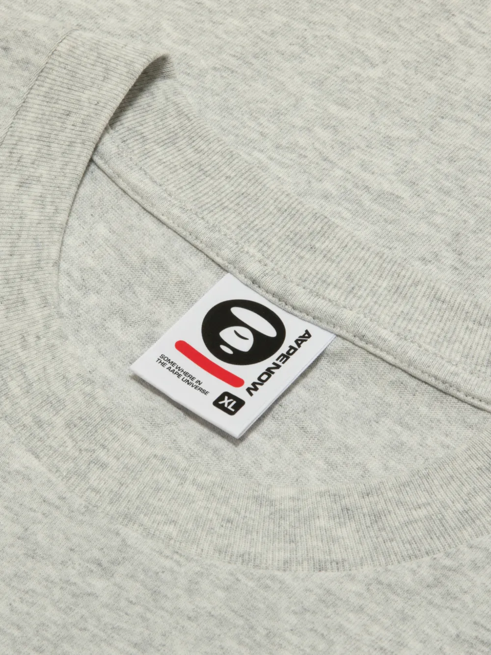 Aape By *a Bathing Ape® Logo T-shirt - Grey 