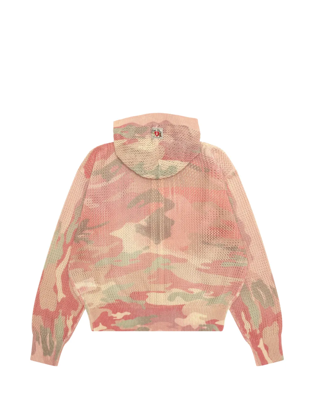  Aape By *a Bathing Ape® Camouflage Hoodie - Pink 