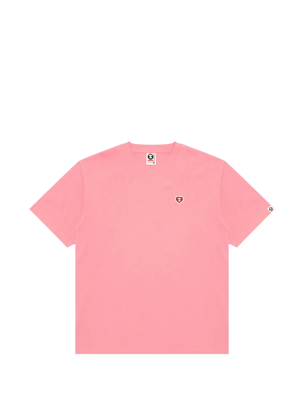 AAPE BY *A BATHING APE® T-shirt con logo - Rosa