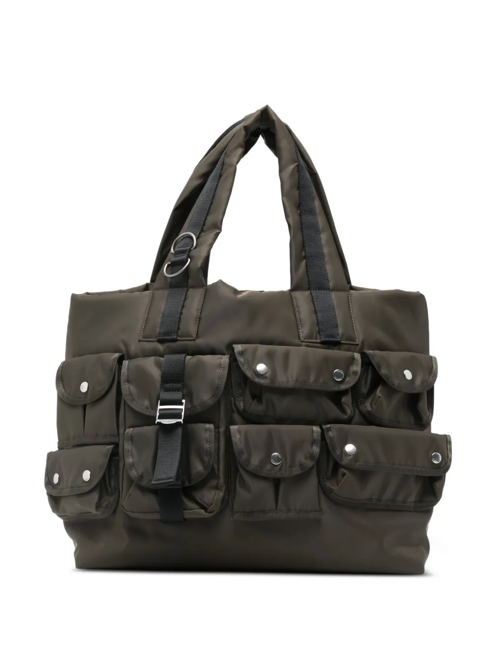 sacai pocket tote bag - Verde