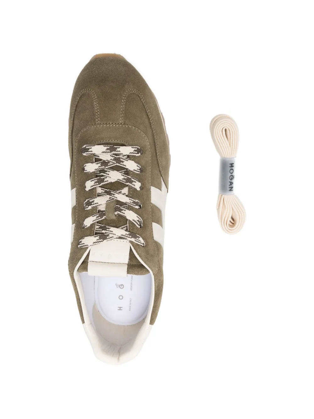 Hogan lace-up sneakers Groen