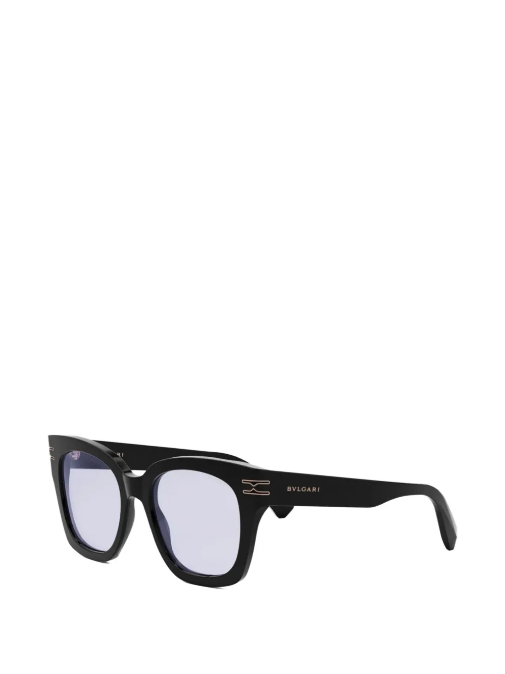  Bvlgari Rectangle-frame Glasses - Black 