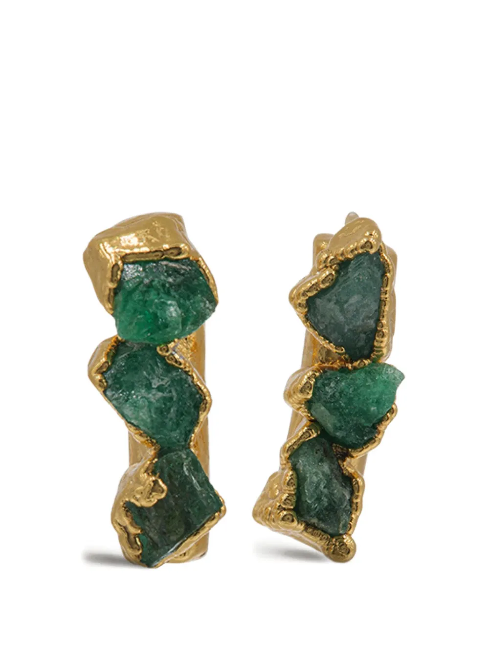 Fenomena Aretes Stud Earrings In Metallic