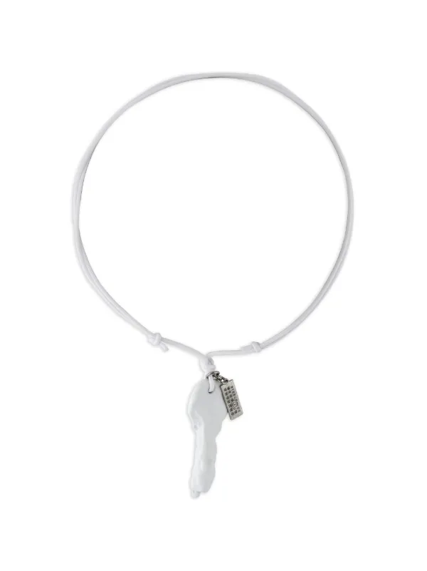 MM6 Maison Margiela キーペンダント ネックレス | シルバートーン