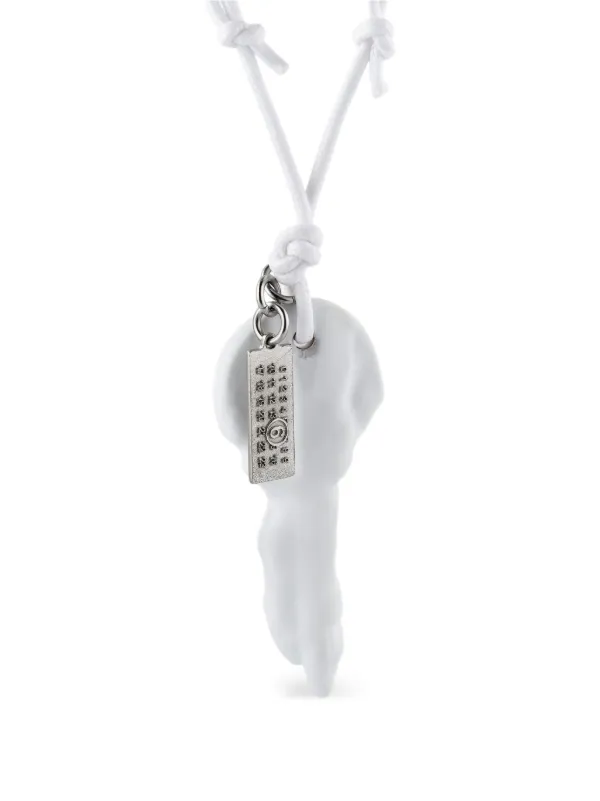 MM6 Maison Margiela キーペンダント ネックレス | シルバートーン