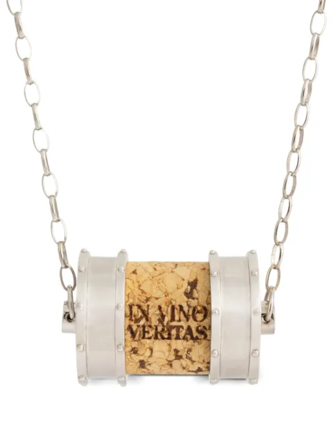 Amarin collar de corcho con dije de barril