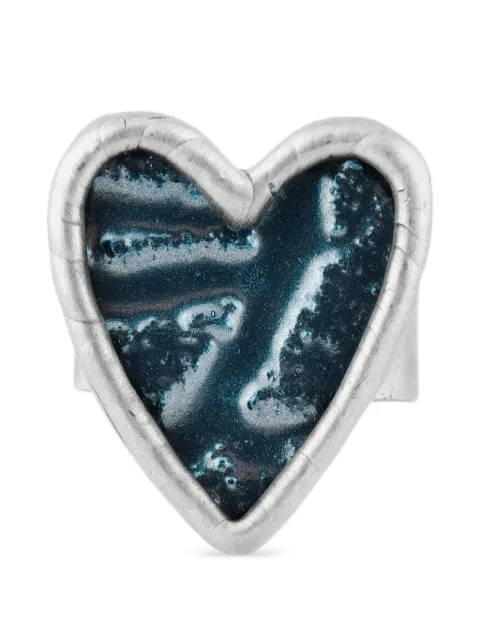 Poison Drop Lab Ice Heart ring