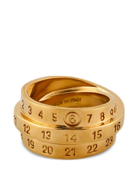 MM6 Maison Margiela number ring