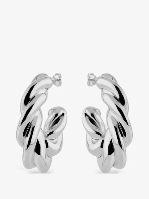 Camille Surault Yowyow twisted hoop earrings